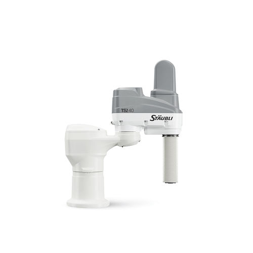 Pick-and-place robotic arm - TS2-40 Stericlean - Stäubli Robotics - for clean rooms / for the pharmaceutical industry / 4-axis