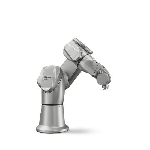Pick-and-place robotic arm - TX2-40 Stericlean+ - Stäubli Robotics - for the pharmaceutical industry / 6-axis / floor-standing