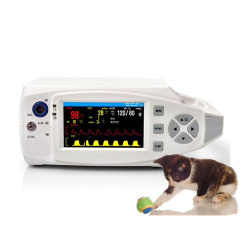 Compact patient monitor - PM-2B VET - Promed Technology - heart rate / NIBP / SpO2
