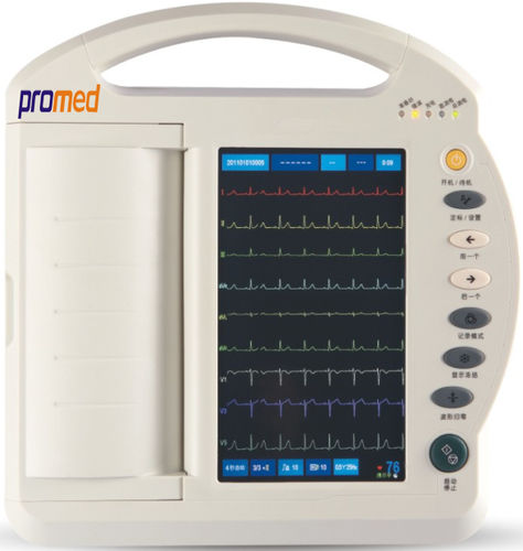 Resting electrocardiograph - ECG-T12 - Promed Technology - 12-channel / digital / with printer
