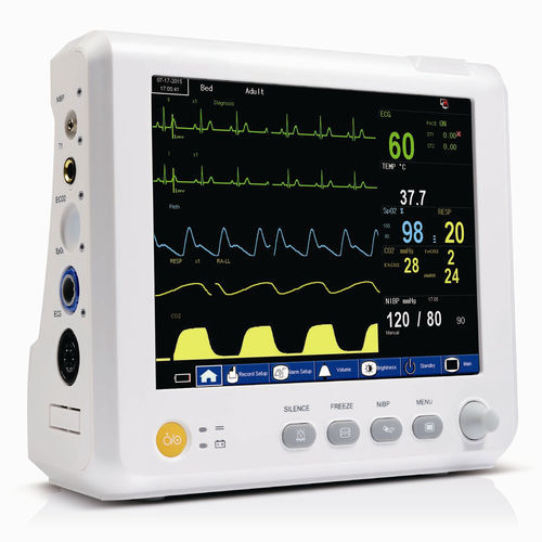 Compact patient monitor - PM-8B - Promed Technology - hand-held / ECG / RESP