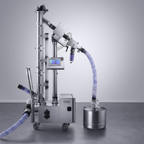 Capsule polisher - iCaps C - Pharma Technology - with metal detector