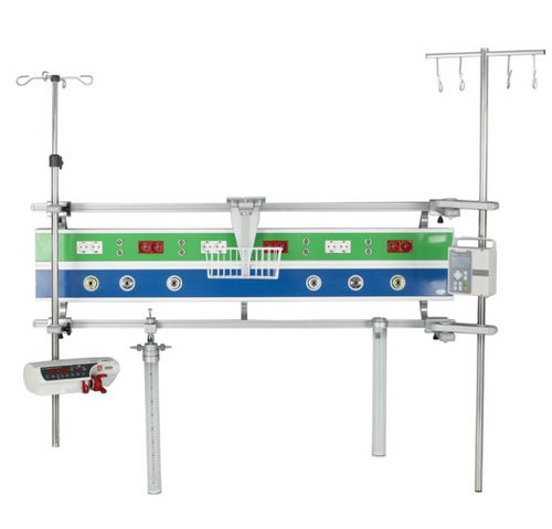 Horizontal bed head unit - YB 00 000 series - Çağdaş Medical - for intensive care service / with light