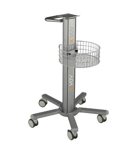 Medical trolley - ADAX 001 - Çağdaş Medical - for monitors / multi-function / aluminum