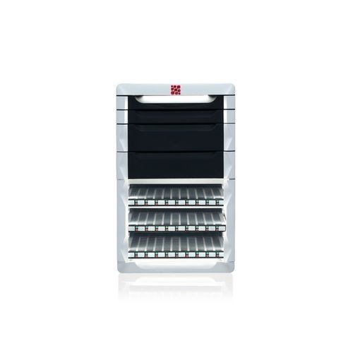 Security cabinet unit - Dual Tower Half Height - Simeks Medical Systems - supply / medication / hospital