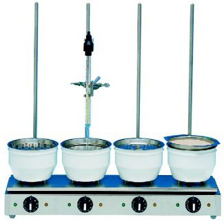 Heating sand bath - SM, SMR series - Harry Gestigkeit - benchtop