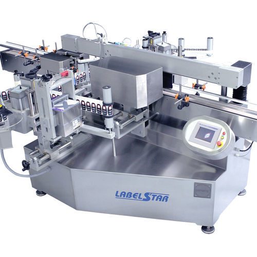Bottle labeling machine - LabelStar® System 2/2T - Capmatic - in-line / high-speed / pressure