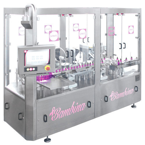 Pharmaceutical industry labeling system Bambina™ Capmatic pressure