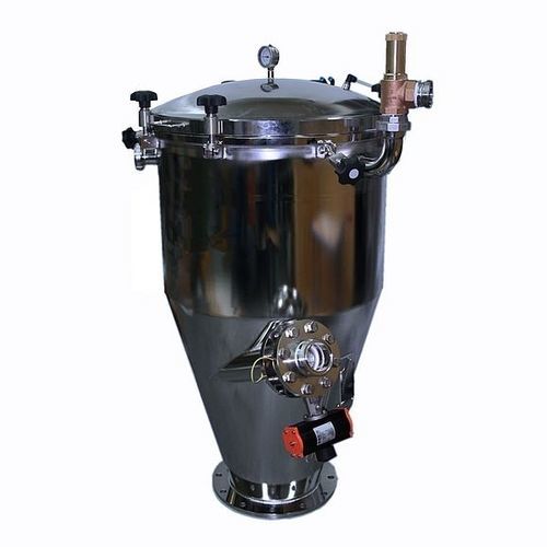 Vacuum conveyor - PCC 700 - Hecht - medical / floor-standing / for powders