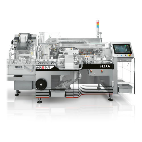 Continuous-motion cartoner - FLEXA Series - IMA Pharma - intermittent-motion / servo-driven / compact