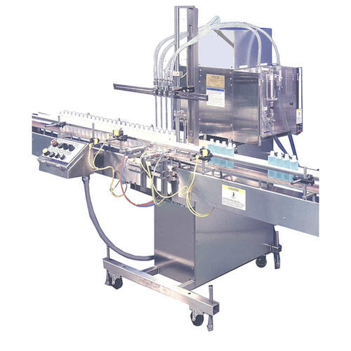 Automatic filler - Synchromat - Filamatic - intermittent-motion / piston / in-line