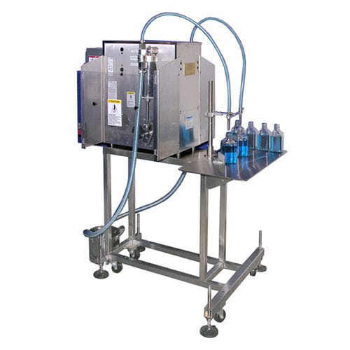 Semi-automatic filling machine - DAB-32-2 - Filamatic - volumetric / benchtop / for liquids