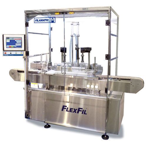 Filling and capping machine for the pharmaceutical industry - FlexFIL - Filamatic - automated / linear / rotary