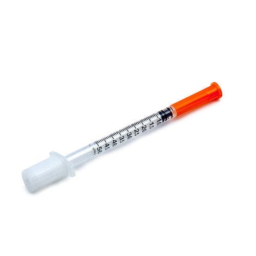 Insulin syringe - I140052913 - Berpu Medical Technology - 1 ml / 0.5 ml