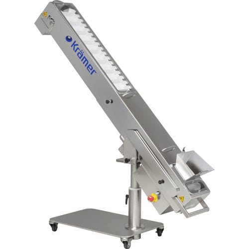 Belt conveyor - KB7020 - Krämer - for the pharmaceutical industry / mobile / horizontal