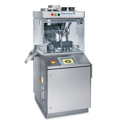 Tableting machine - S 250 SMART - Romaco - for the pharmaceutical industry / compact / rotary