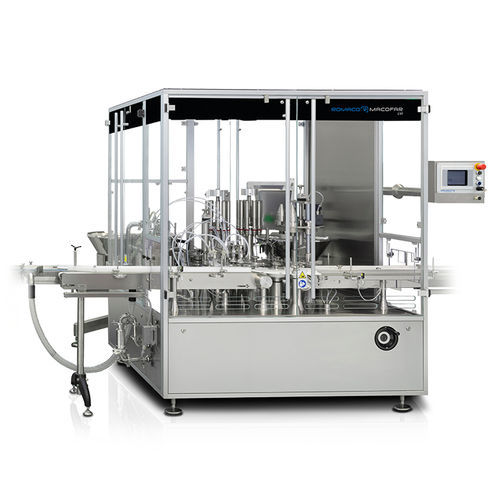 Liquid filler - LVI series - Romaco - automatic / intermittent-motion / in-line