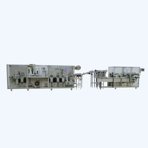Packaging system with cartoner module - BPL150 - Jornen Machinery Co., Ltd - automatic / robotic / intermittent