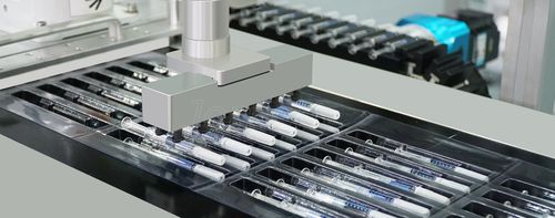 Vibrating feeding system - Jornen Machinery Co., Ltd - automatic / for the pharmaceutical industry / for syringes