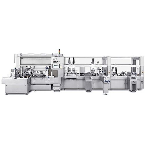 Fully-automatic cartoner - NeoTOP x - Körber Pharma - compact / modular / for vials