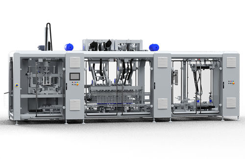 Floor-standing packaging machine - IF 296 - Cama Group - compact / for boxes / bottle