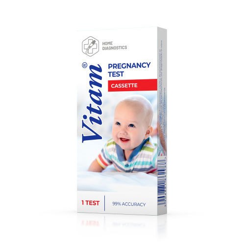 Pregnancy test - Diagnosis - hCG / urine / cassette