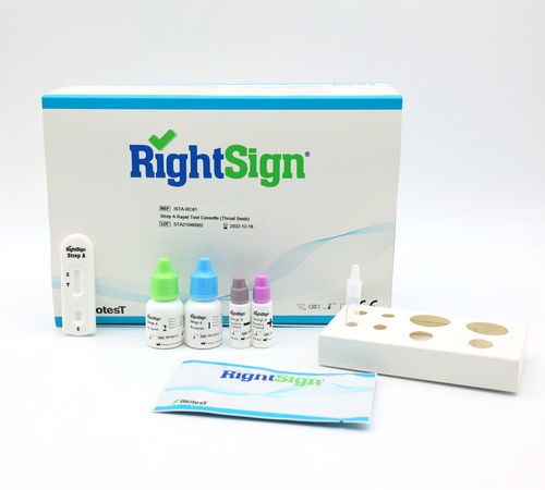 Rapid streptococcus A test - ISTA series - Hangzhou Biotest Biotech Co. Ltd. - throat / chromatographic immunoassay / strip