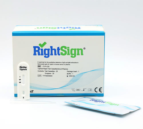 Rapid typhoid test - TYP-C series - Hangzhou Biotest Biotech Co. Ltd. - IgM / IgG / Salmonella