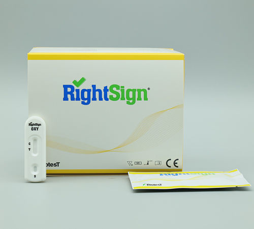 Rapid drug detection test - OXY - Hangzhou Biotest Biotech Co. Ltd. - for oxycodone / saliva / urine
