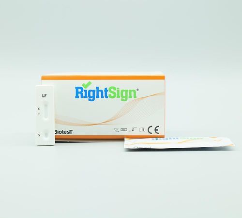 Lactoferrin rapid test - OLF-C61 - Hangzhou Biotest Biotech Co. Ltd. - feces / chromatographic immunoassay / cassette