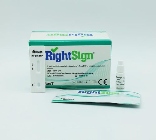 Heart failure diagnosis rapid test - CBNP-C41 - Hangzhou Biotest Biotech Co. Ltd. - NT-proBNP / plasma / serum
