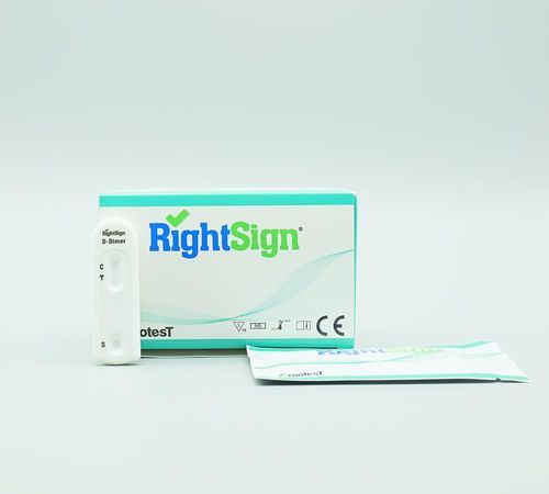 Rapid thrombosis test - CDIM-C41 - Hangzhou Biotest Biotech Co. Ltd. - D-dimer / whole blood / serum