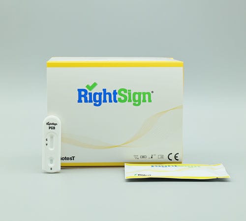 Rapid drug detection test - PGB - Hangzhou Biotest Biotech Co. Ltd. - urine / chromatographic immunoassay / strip