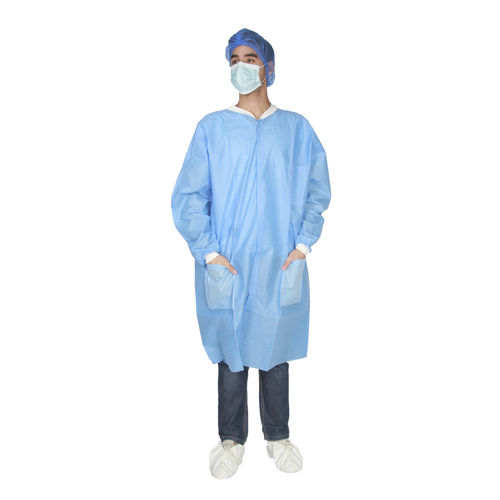 Unisex medical coat - WLL4002  - Hubei Wanli Protective Products - XXL / L / S