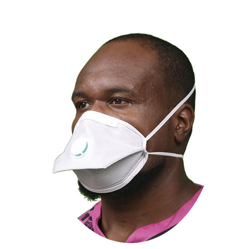 Cotton respirator - WLM2009V - Hubei Wanli Protective Products - with exhalation valve / duckbill / unisex
