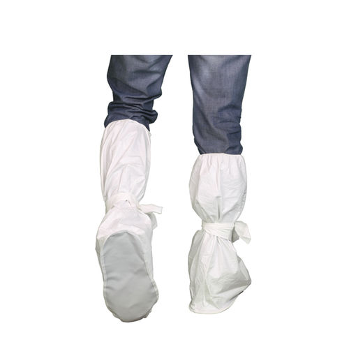 Laboratory medical overboots - WLS7007 - Hubei Wanli Protective Products - polyvinyl chloride / polypropylene / polyethylene