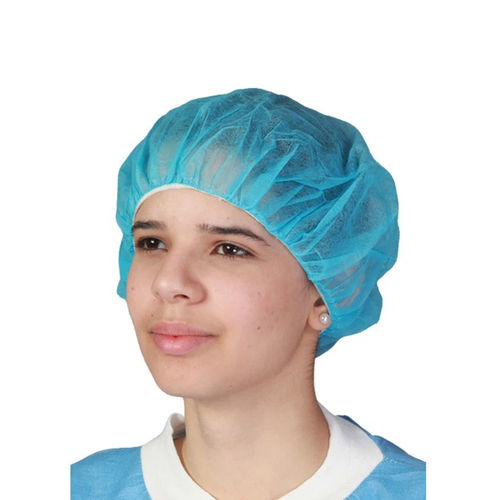 Bouffant scrub cap - WLC1001 - Hubei Wanli Protective Products - polypropylene / sterile / disposable