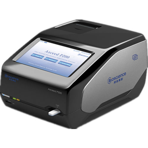 Immunochromatographic POCT analyzer - Axceed P200 - Bioscience (Tianjin) Diagnostic Technology Co.,Ltd - for cardiovascular diseases / for thyroid diseases / for immunodetection