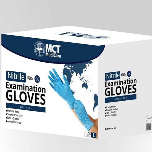 Nitrile gloves - 20-0119-00  - Medical Innovation Ventures - medical / powder-free / non-sterile