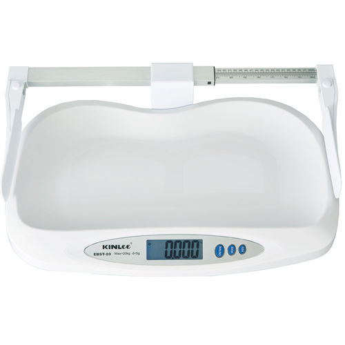 Electronic baby scale - EBST-20L - Zhongshan Jinli Electronic Weighing Equipment Co., Ltd - pediatric / portable / with height rod