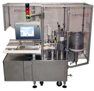 Filling and closing machine for the pharmaceutical industry - 515 - Bausch Advanced Technologies - bottle