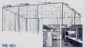 Inspection enclosure - FDE series - LM Air Technology - laboratory / medical / floor-standing