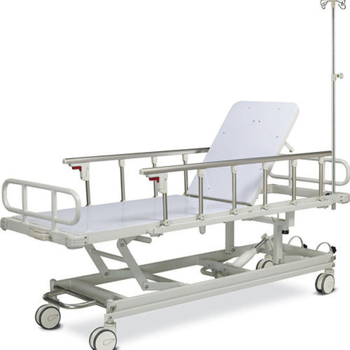 Transport stretcher trolley - HO-4005H - Hongkong Medi - manual / hydraulic / height-adjustable
