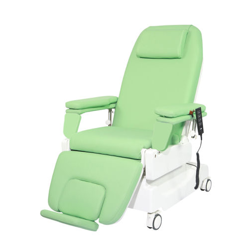 Electric dialysis chair - HO-S12 - Hongkong Medi - 3-section / height-adjustable / on casters