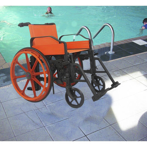 Manual wheelchair - HO-W101 - Hongkong Medi - pool / MRI-compatible / blue