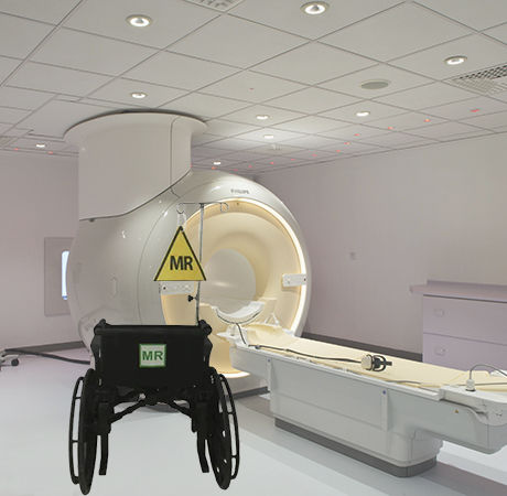 Manual wheelchair - HO-W101-3 - Hongkong Medi - commode / MRI-compatible