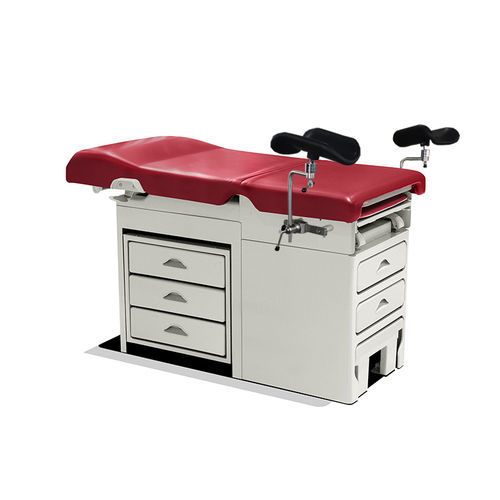 Gynecological examination table - HO-05 - Hongkong Medi - manual / with storage unit / 1-section