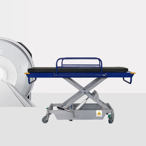 MRI stretcher trolley - HO-709 - Hongkong Medi - hydraulic / height-adjustable / veterinary