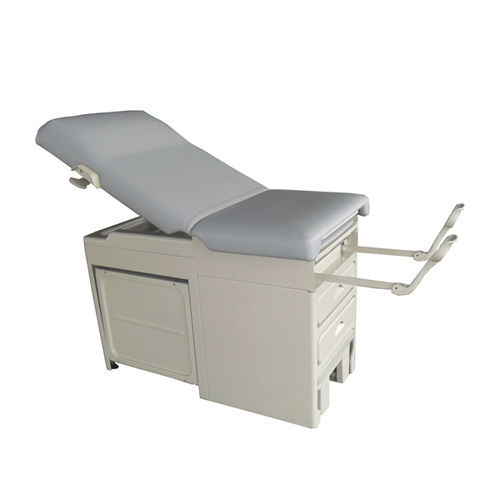 Gynecological examination table - HO-05-4 - Hongkong Medi - manual / with adjustable backrest / with storage unit