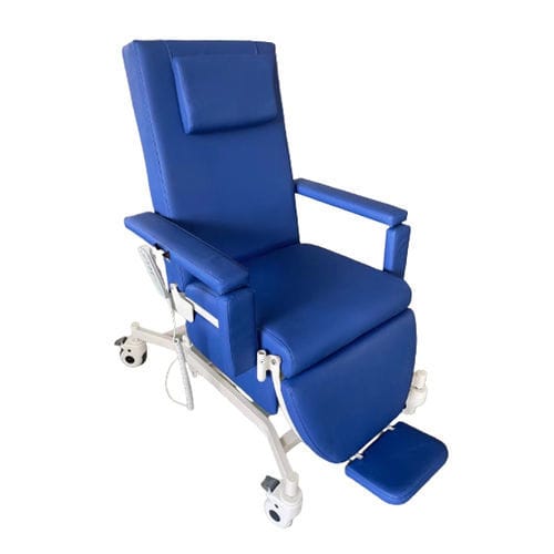 Electric dialysis chair - HO-S12-1 - Hongkong Medi - 3-section / on casters / height-adjustable